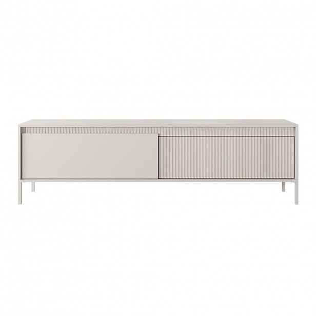 Selsey TV stolek Falsetto s 3D strukturou čela 187/53/40 cm