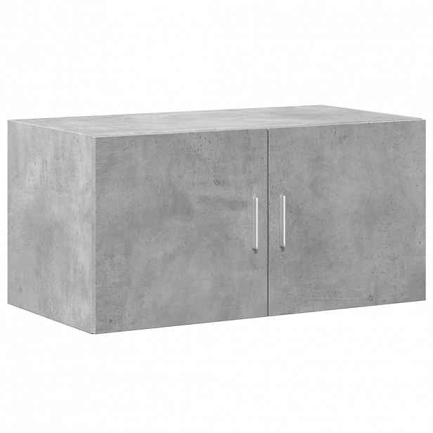 vidaXL Nástěnná skříňka betonově šedá 80x42,5x40 cm kompozitní dřevo