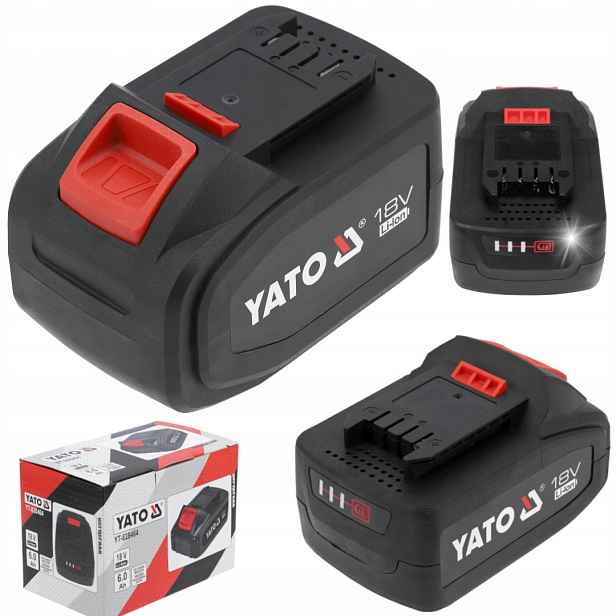 Akumulátor Li-Ion 18 V 9 Ah Baterie Yato YT-828465