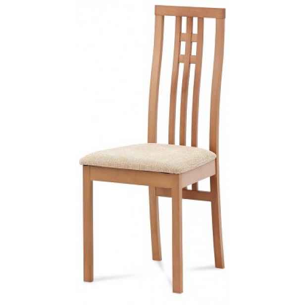 Jídelní židle dřevo / látka Autronic Buk