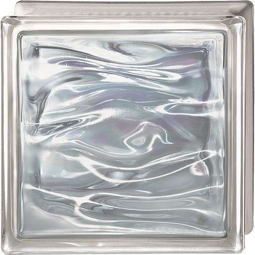 Luxfera Glassblocks Perla Blanco 19x19x8 cm sklo AQBQ19PBLA