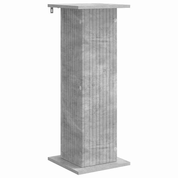 vidaXL Stojan na rostliny Betonově šedá 30,5 x 30 x 80,5 cm