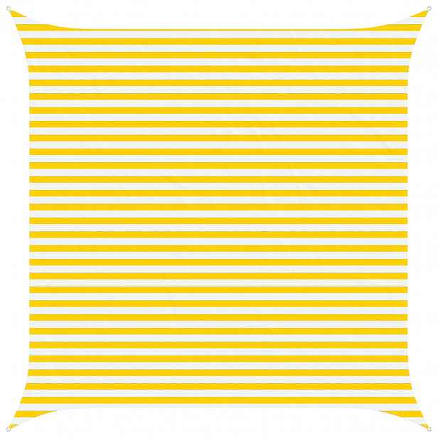 vidaXL Sluneční plachta 4 x 4 m 100% polyester Oxford Čtvercový