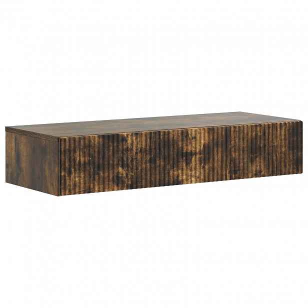 vidaXL Nástěnný boční stůl 87,5 x 34,5 x 17 cm Kompozitní dřevo
