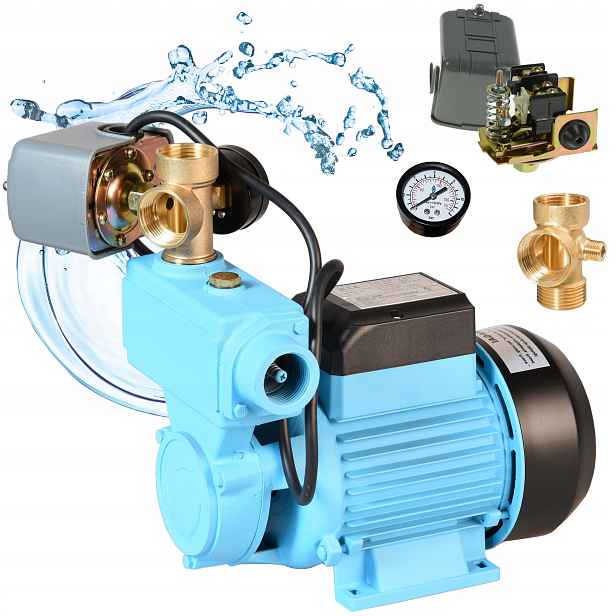 Hydroforová Pumpa pro povrchovou vodu 750 W Wzp 3000 l/h S Příslušenstvím