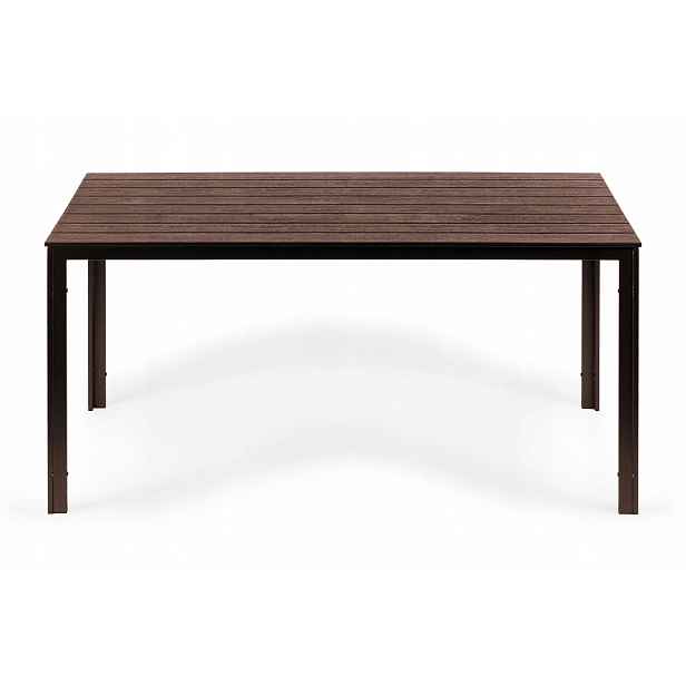 MultiGarden SAK-156 Zahradní stůl pro 6 osob, 156x78 cm Polywood, hnědý