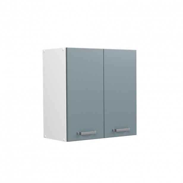 Vicco UNIVERZÁLNÍ NÁSTĚNNÁ SKŘÍŇKA R-Line Modrošedá 60 cm s dvířky