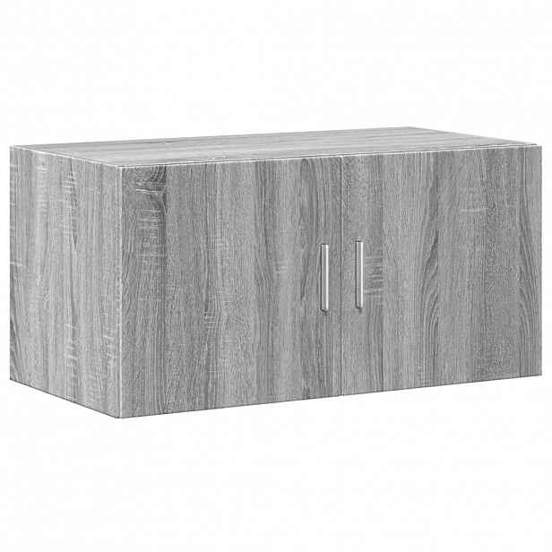 vidaXL Nástěnná skříňka šedá sonoma 80 x 42,5 x 40 cm kompozitní dřevo