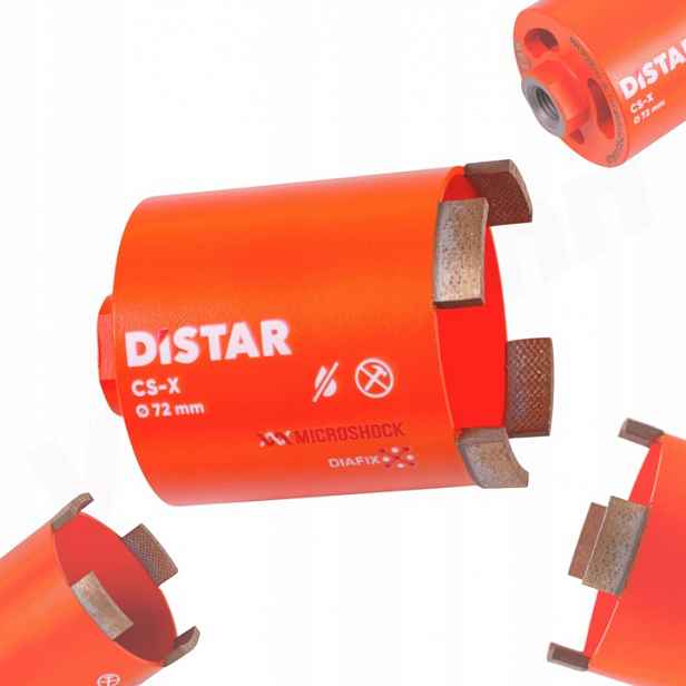 Korunkový Vrták diamantová Distar Dds-w DLD 72 mm