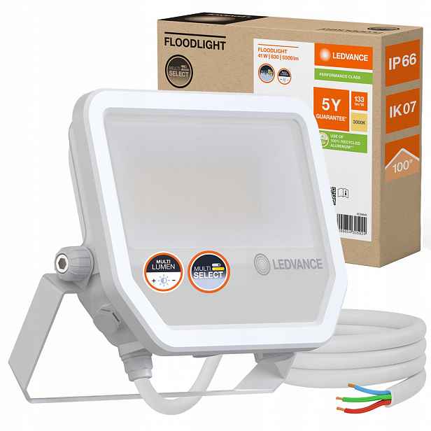 Led reflektorová lampa 41W 3000K Voděodolný Venkovní Ledvance Floodlight