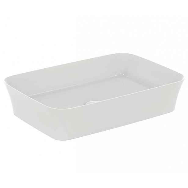 Ideal Standard Ipalyss - Umyvadlo na desku, 55x38 cm, bez přepadu, matná bílá E2076V1