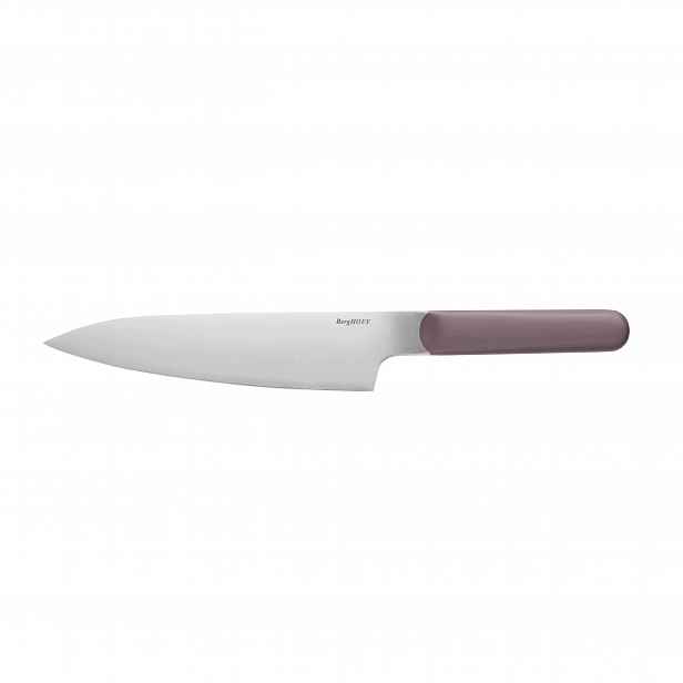 Nůž BergHoff na sekání Elements pro šéfkuchaře 19,6 cm Aubergine X50CrMOV15