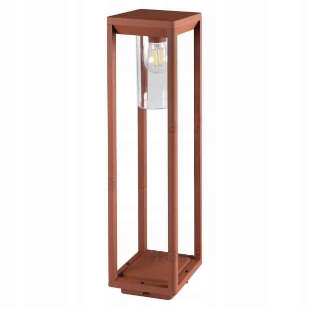 Stojací zahradní lampa hnědá 15W E27 Kanlux IP44
