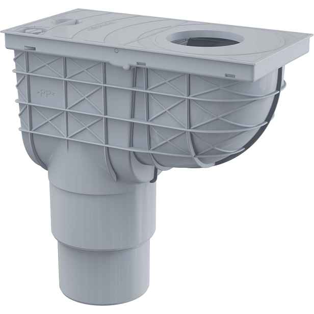 Lapač střešních splavenin DN 100/125 - šedá