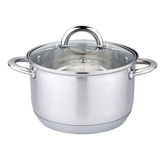 PROHOME - Hrnec nerezový 24cm s poklicí