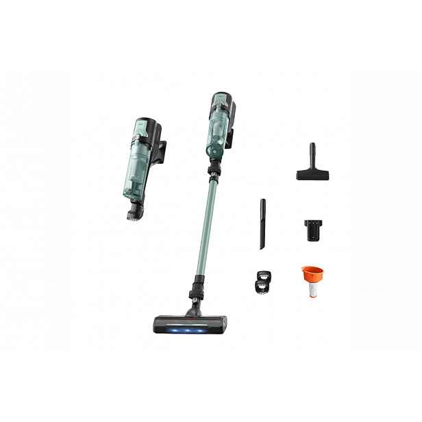 Tyčový vysavač Rowenta X-Force 8.80 Allergy 100 AW RH1833E0 Tyrkysový