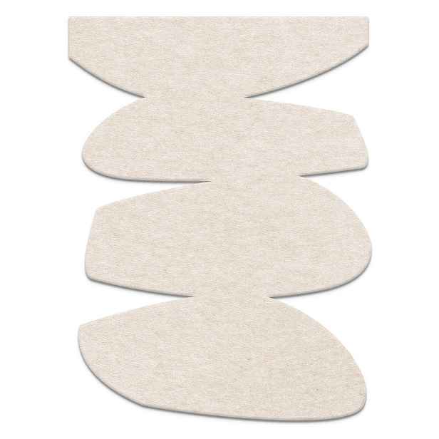 Látkový akustický panel 88x118 cm Stone Balance – Malerifabrikken