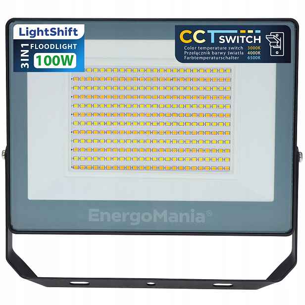 Led reflektor LightShift Cct 100W 13500 lm 3v1 135 lm/W 5 let Gw Premium