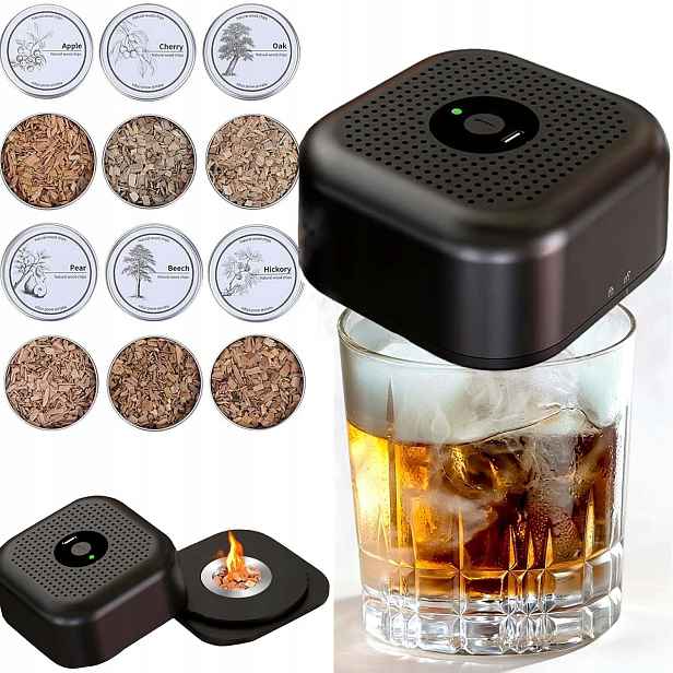 Sada Na Uzení Whisky Smoker Elektrický Dárek Pro Přítele A Manžela