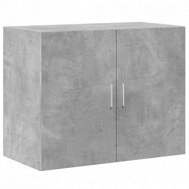 vidaXL Nástěnná skříňka betonově šedá 80x42,5x64 cm kompozitní dřevo