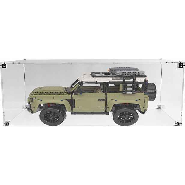 Vitrína Drewlandia pro stavebnici Lego 42110 Technic – Land Rover Defender