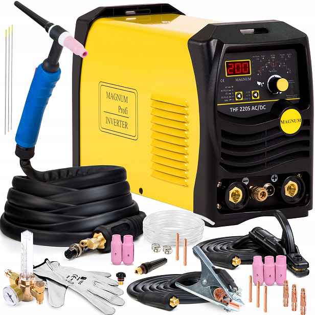 Invertorová Svářečka S Invertorem Magnum Thf 220S Ac/dc Mma Tig Puls 200A 230V