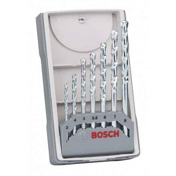 Bosch - 7dílná sada vrtáků do zdiva 2607017035
