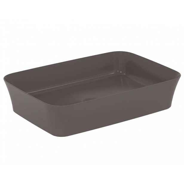 Ideal Standard Ipalyss - Umyvadlo na desku, 55x38 cm, bez přepadu, slate grey E2076V5