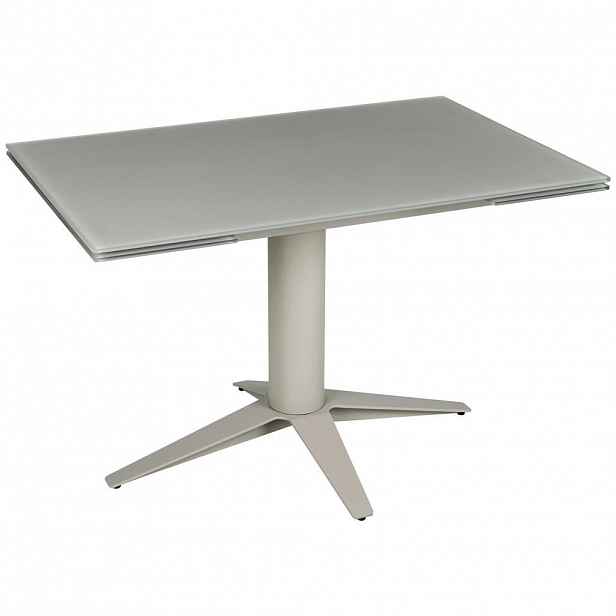 Stylife JÍDELNÍ STŮL, šedohnědá, 120-180/80/76 cm
