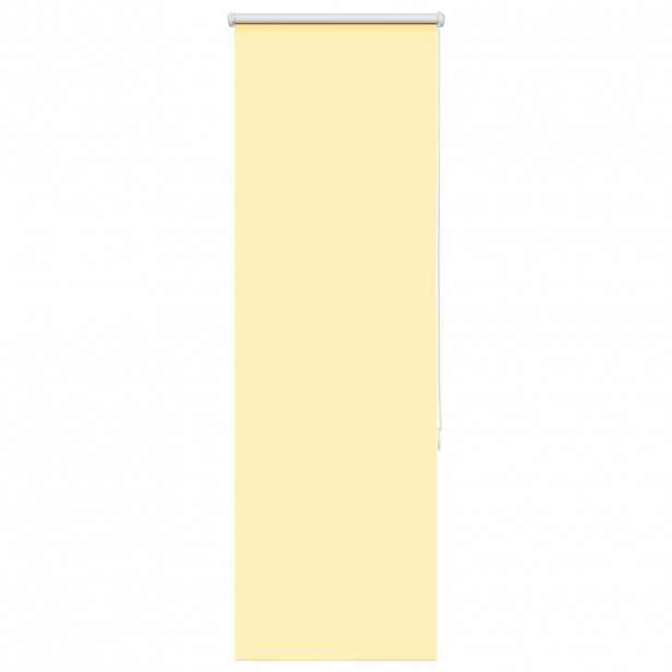 vidaXL Roleta zatemňovací žlutá šířka látky 35,7 cm polyester