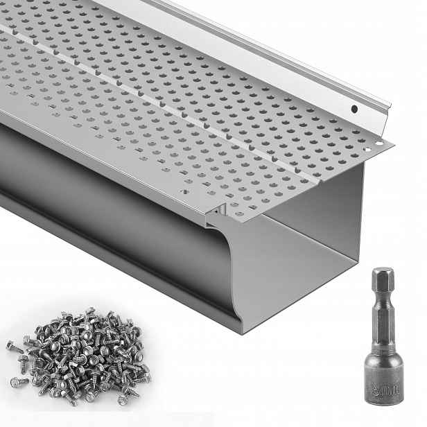 Hliníková krytka pro okapy 1220 x 127 x 16 mm 13 panelů