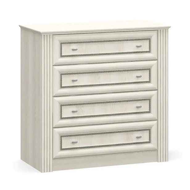 Casarredo Komoda 4S BRISTOL NEW II jasan sněhový