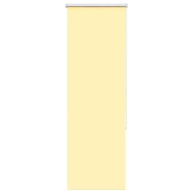 vidaXL Roleta zatemňovací žlutá šířka látky 40,7 cm polyester