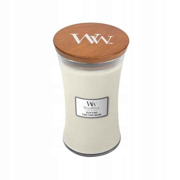 Woodwick Velká solární ylang svíčka 609g Dárek
