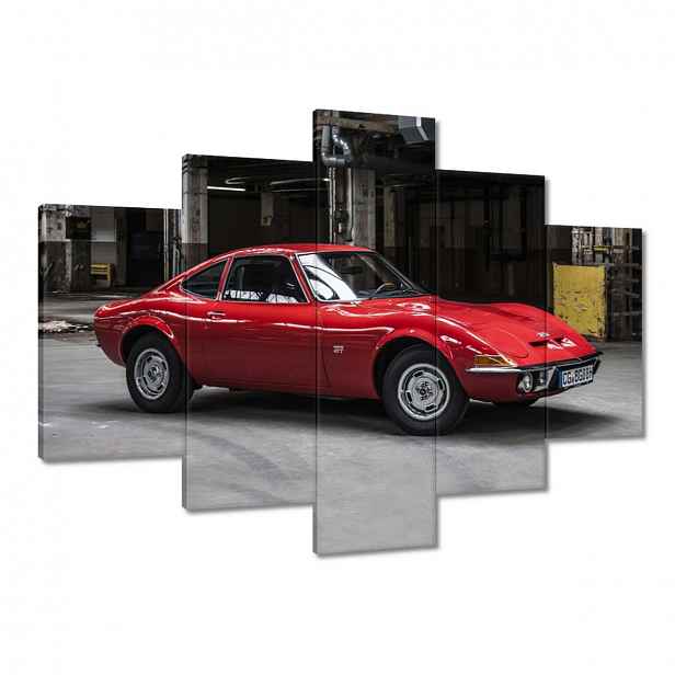 Obrazy 150x105 Červený klasik Opel Gt