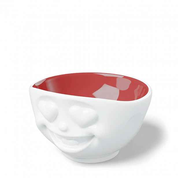 Porcelánová miska 500 ml Heartful Ruby uvnitř