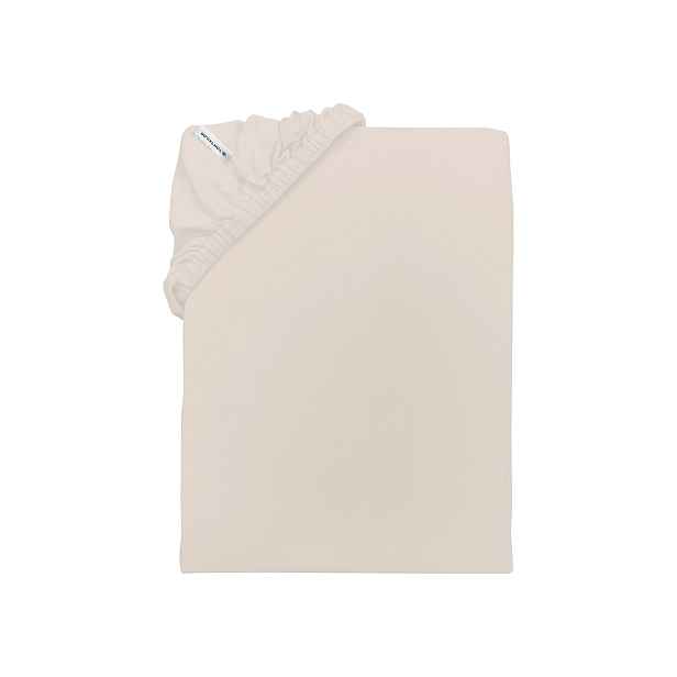 TOM Tailor Jersey napínací prostěradlo, 140-160 x 200 cm (béžová)