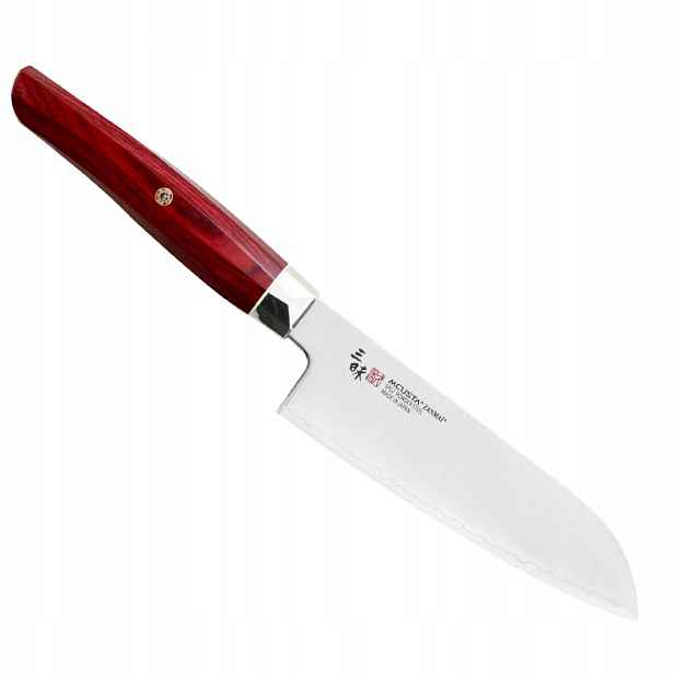 Mcusta Zanmai Red Revolution SPG2 Japonský Nůž Ko-Santoku na Zeleniny 15 cm