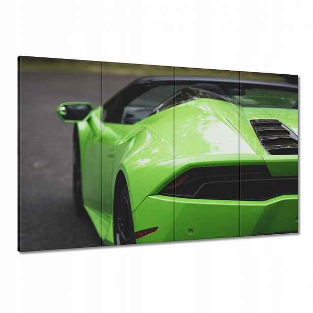 Obrazy 120x80 Zelené Auto