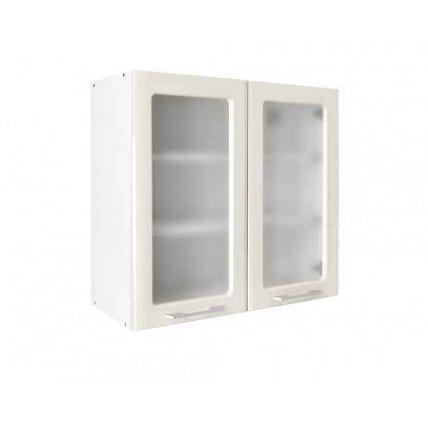 Horní skříňka IN MDF V 80 S - cashmere lesk