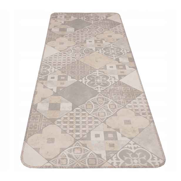 Kuchyňská podložka 63x150 Pvc koberec běhoun patchwork voděodolná snadné čištění