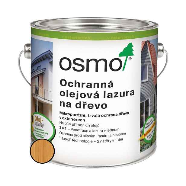 Lazura olejová ochranná Osmo 702 modřín 2,5 l
