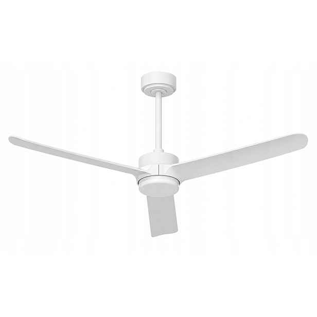 Stropní Ventilátor S Led Lampou 22W Dálkový Ovladač Bílý Ø152 CM Vargo DL1370