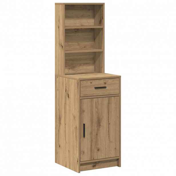 vidaXL Vysoký bufet Artisanový dub 41 x 40 x 135 cm Kompozitní dřevo