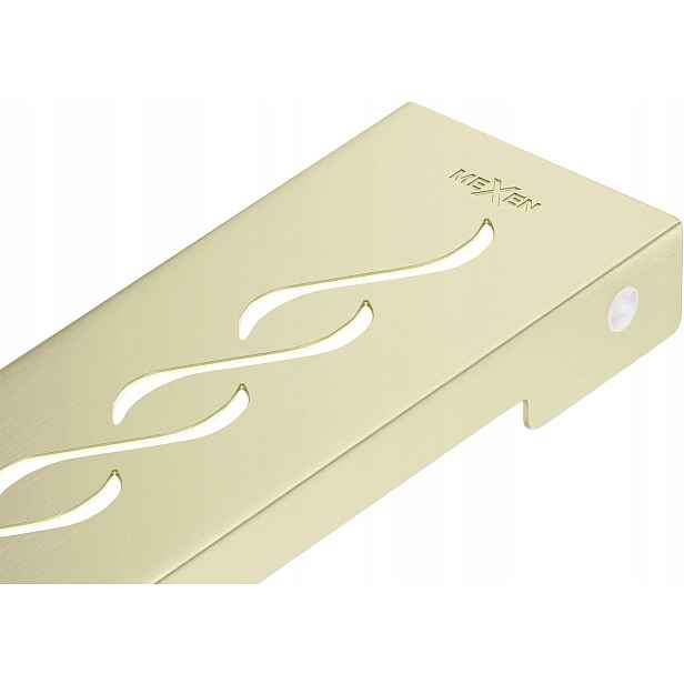 Mexen Flat M18 krycí mřížka pro odtokový žlab 60 cm, zlatá kartáčovaná 1A23060