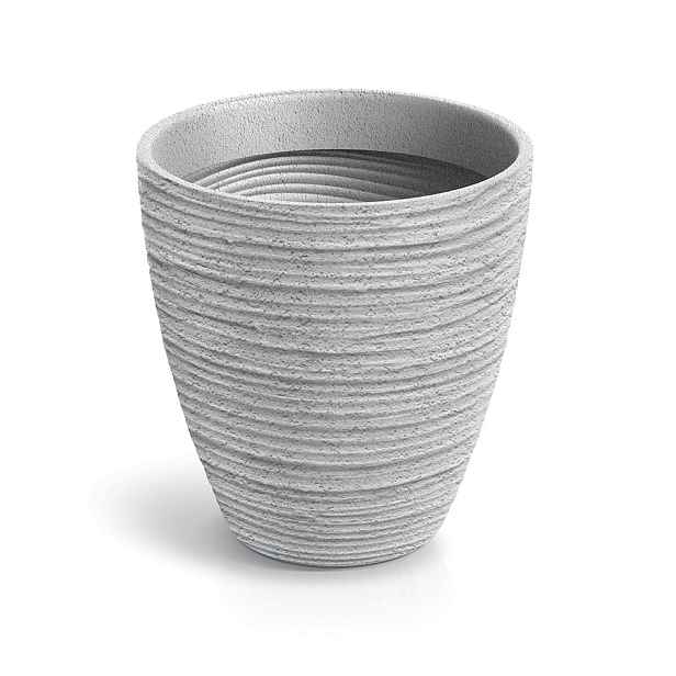 Prosperplast Plastový květináč DEFORAS I. betonově šedý, varianta 40 cm