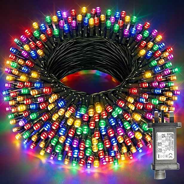 Vánoční osvětlení na stromeček Led Multicolor 20 m 200 Led 8 režimů, časovač, IP44