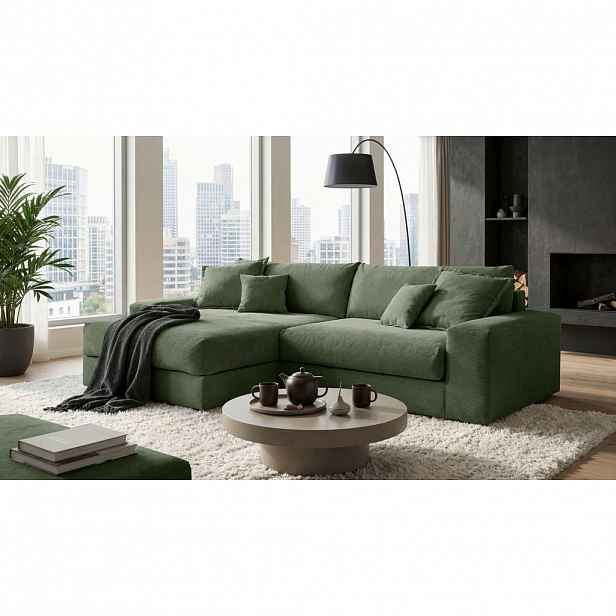 Livetastic ROHOVÁ ROZKLÁDACÍ POHOVKA, textil, zelená
