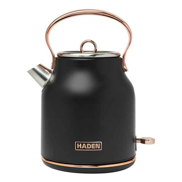 Černá rychlovarná konvice 1,7 l Heritage – Haden