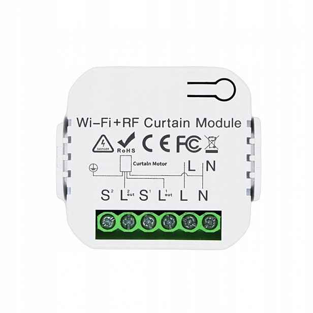 Ovladač Modul Pro Záclonové Rolety Tuya Smart V Polštině Wifi